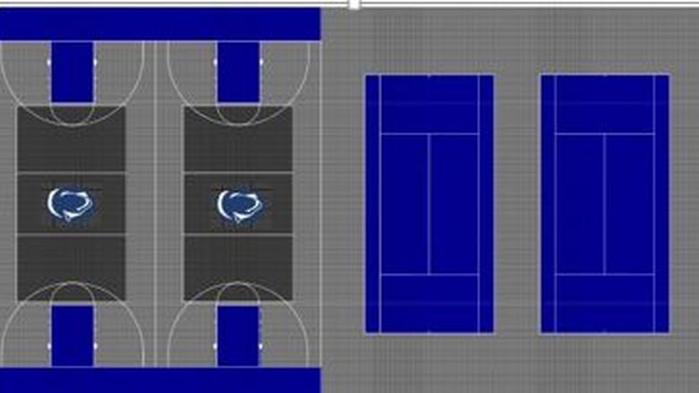 Proposed Flex Court for Athletic Renovation
