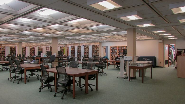 PSWS library main floor